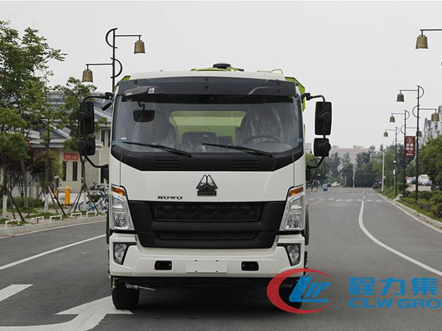 重汽豪沃國(guó)六洗掃車(chē)圖片3